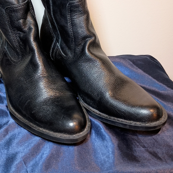 Calvin Klein Haydee Leather Women's Boots Size 8 - Picture 8 of 8
